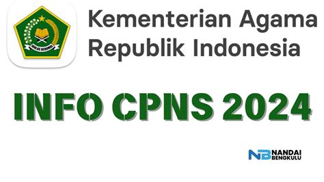 Info Cpns Kemenag Link Pendaftaran Cara Daftar Formasi