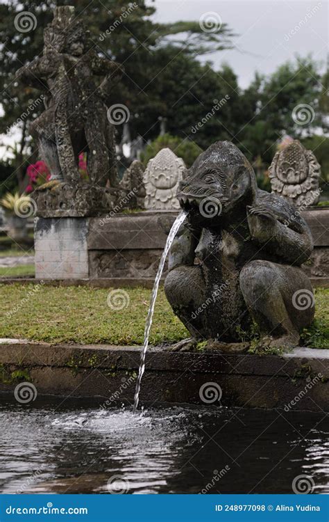 Balinese Mythology Character `Barong` In Indonesia Stock Photo ...