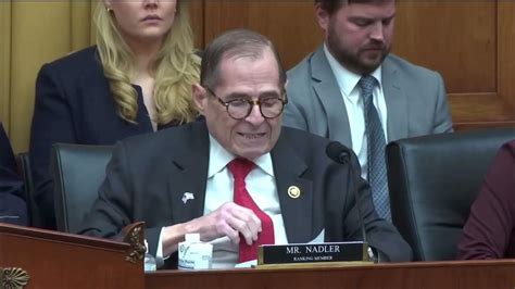 Jerry Nadler Calls Out Jim Jordans 20 Million Hearings Youtube