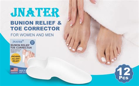 Bunion Corrector For Women Men 12pcs Toe Separator For