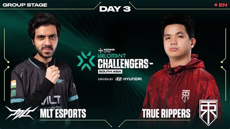 Mlt Esports Vs True Rippers En Nodwin Valorant Challengers South Asia