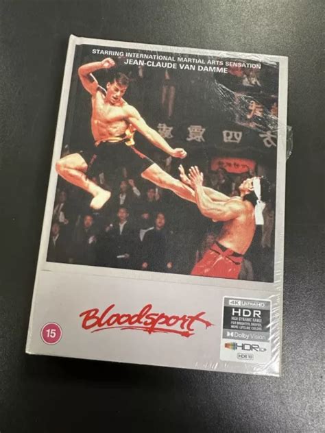 Bloodsport K Blu Ray Mediabook Cover B Jean Claude Van Damme