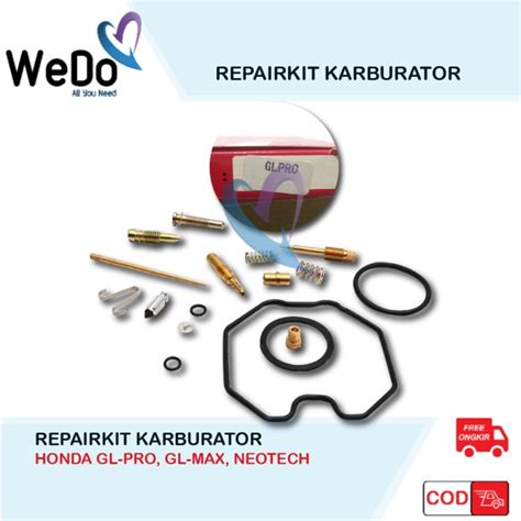 Jual Repairkit Karburator Gl Pro Max Honda Neotech Repair Kit