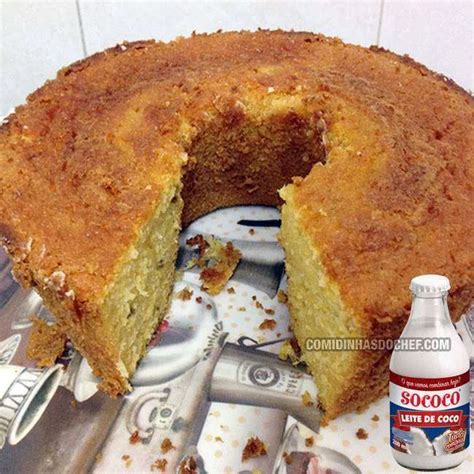 Descubra O Segredo Do Bolo De Milho Leite De Coco Que Rouba A Cena