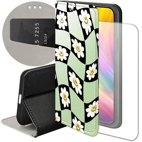 ETUI Z KLAPKĄ DO IPHONE 15 WZORY DANISH PASTEL PASTELE FUTERAŁ