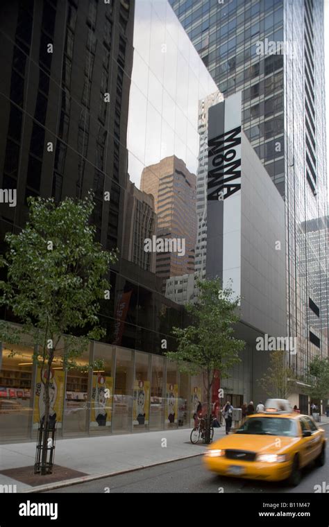 Moma New York Exterior Hi Res Stock Photography And Images Alamy