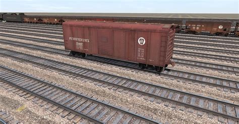 Prr X 31 Boxcars Trainz