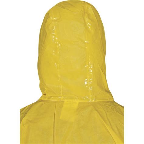 Fato Macaco Capuz Deltachem Tipo 3B Costuras Estanques Amarelo