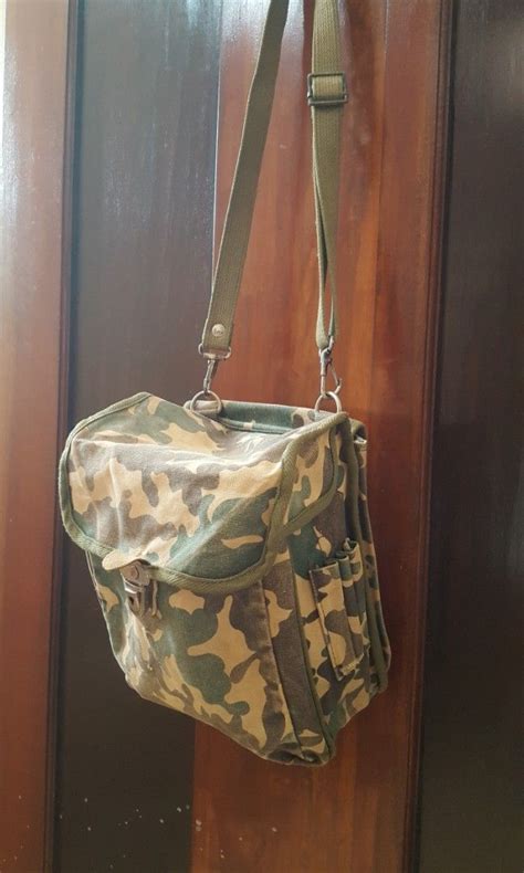 Vintage Military Shoulder Bag, Men's Fashion, Bags, Belt bags, Clutches ...