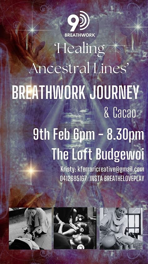 9d Breathwork Journey Healing Ancestral Lines Community Room Hillsdale March 16 2024