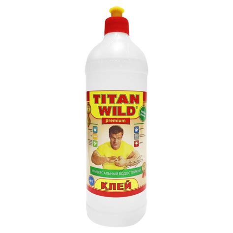 Клей Titan Wild, универсальный, прозрачный, водостойкий, 1 л, TWP1,0 ...
