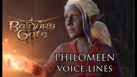 BG3 Philomeen Voice Lines - YouTube