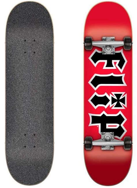 Flip Skateboard Hkd Team Complete Red Sports Equipment Sports And Games