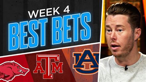 Best Week 4 College Football Bets Ncaa Football Odds Picks And Best