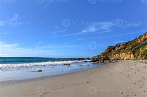 Beautiful And Romantic El Matador State Beach In Malibu Southern California 16099583 Stock