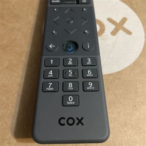 Cox Contour Voice Remote Control Xr15 Backlight New Setup Guide Ebay