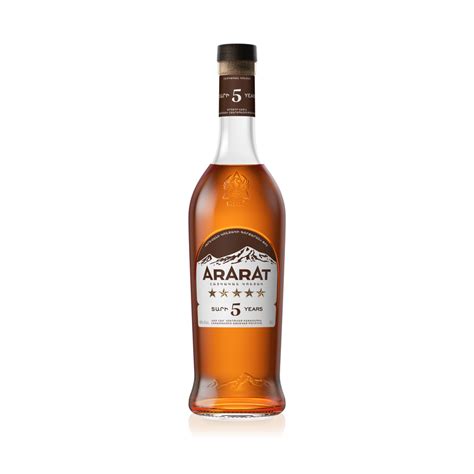 ARARAT Brandy 5 jaar 500 ml 40 alc Officiële distributie België en