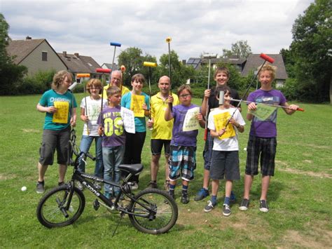 Wolfenbüttel Ferienpassaktion Fahrradpolo mit dem ADFC