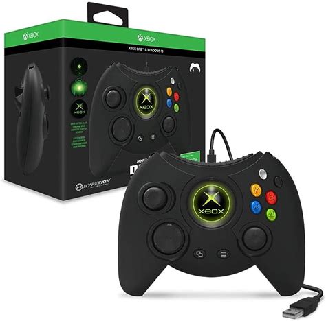 Hyperkin Duke Wired Controller For Xbox One Windows 10 Pc Black Officially Licensed By Xbox