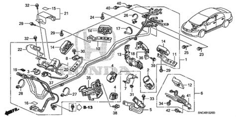 Honda Civic Parts Diagram