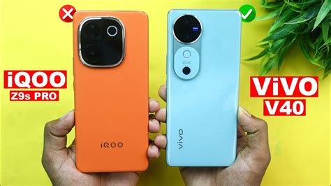 IQoo Z9s Pro Vs Vivo V40 Speed Test Comparison Best One YouTube