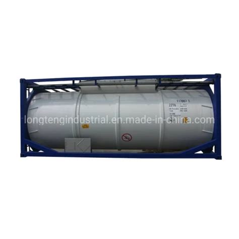 Asme Standard Butyl T Feet Iso Tank Container For Sulfuric Acid