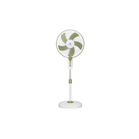 Havells Pentaforce 400mm Pedestal Fan White Green Wholesale Price