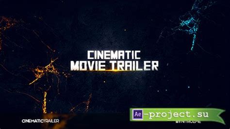 Videohive Movie Trailer Project For After Effects