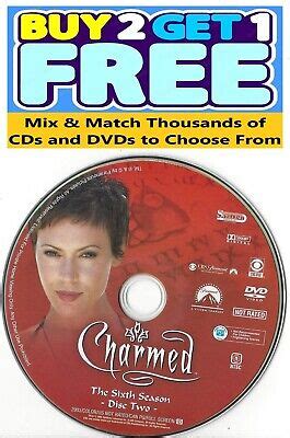 Charmed DVD Sixth Season 6 Disc 2 Replacement Disc U S Issue Single