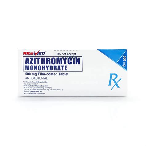 All Ritemed® Azithromycin 500mg Tablets