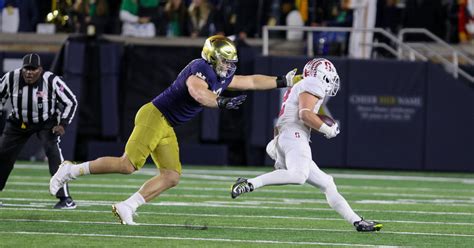 Breaking Down Pff Grades For Notre Dame Football In Loss To Stanford