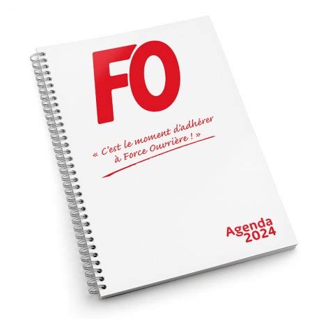 Agenda Semainier Boutique Fo Force Ouvri Re