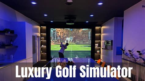 Luxury Golf Simulator Gc Mlm Pro Blp Youtube