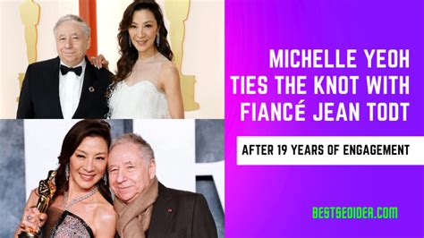 Michelle Yeoh Ties The Knot With Fianc Jean Todt After Years Of