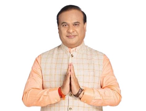 Himanta Biswa Sarma Transparent Png Image Vector Design Cdr Ai