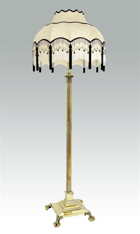 Antiques Atlas Brass Extending Standard Lamp As A