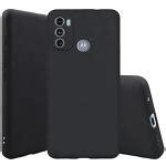 Buy MULTRONICS Black Rubber Back Cover Compaitible With Motorola Moto