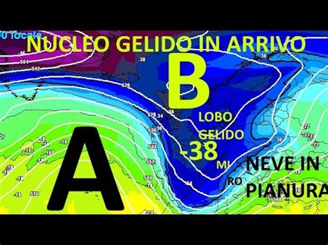 Meteo Irruzione Fredda In Atto Lobo Gelido Del Vortice Polare Nel