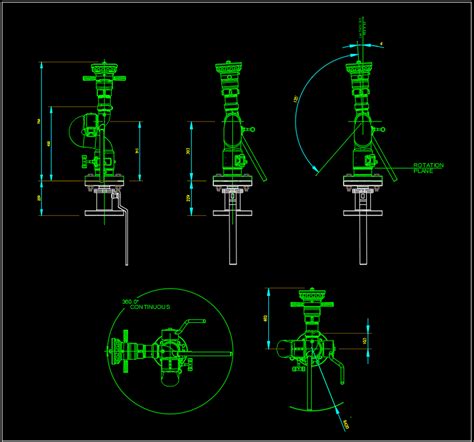 Detail fire monitor • Designs CAD