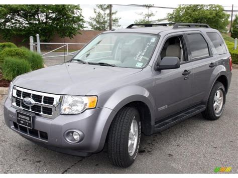 2008 Tungsten Grey Metallic Ford Escape Xlt 4wd 30424406 Photo 12 Car Color