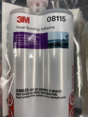 3m 08115 Panel Bonding Adhesive 200 Ml Cartridge 3m 8115 New For