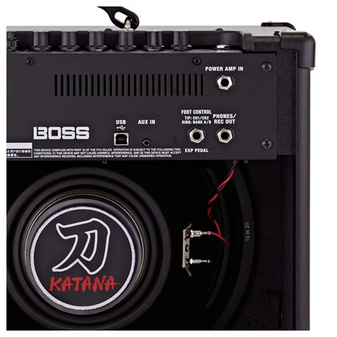 Boss Katana 50 Mkii Ex Manual