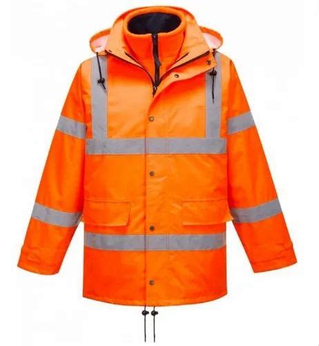 Full Sleeves Polyester Portwest RT63 Hi Vis Breathable Traffic Jacket