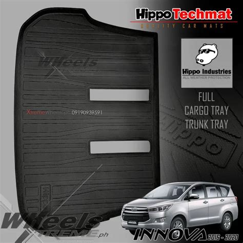 Toyota Innova Trunk Tray Cargo Tray Hippo Matting Deep Dish