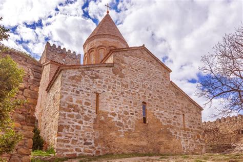 Ananuri Castle Complex On Aragvi River In Georgia Stock Photo Image