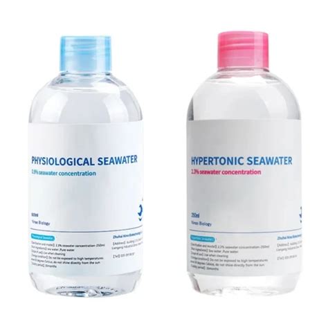 Hot Selling Ml Seawater Nacl Concentration Bfs Sterile Saline Solution Saline