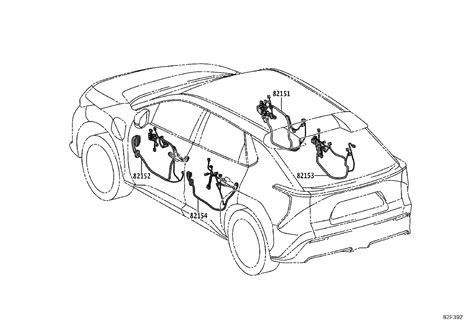 Subaru Crosstrek Base Compartment Main Wire Motor Compartm Front