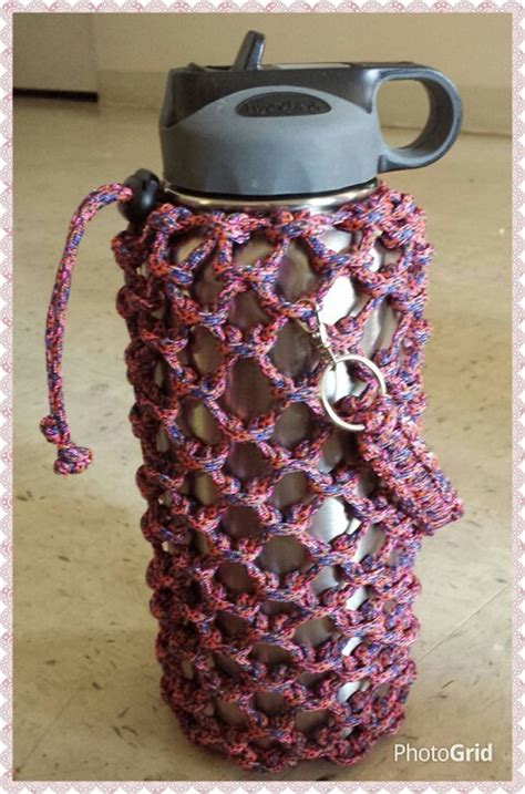 Cool Stylish Diy Paracord Bottle Holder Ideas About Ruth