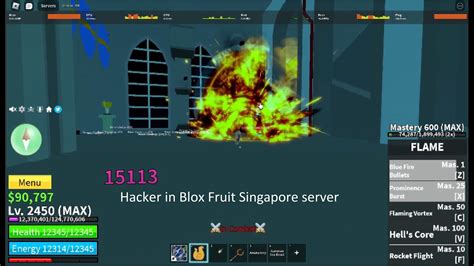 Hackers In Blox Fruit Roblox YouTube