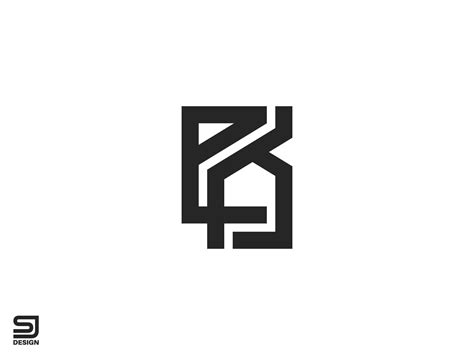 PK Logo Design by Sujoy on Dribbble